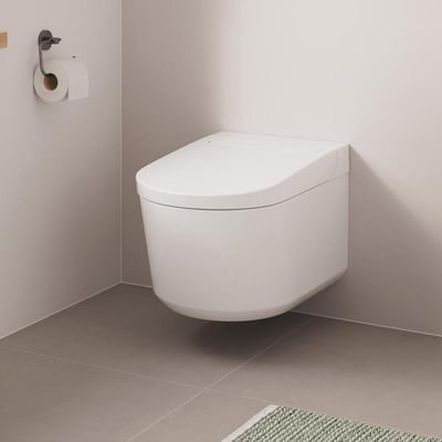 WC japonais blanc