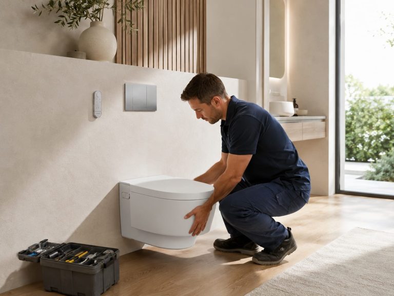 Combien de temps faut-il pour installer un WC lavant chez soi ?