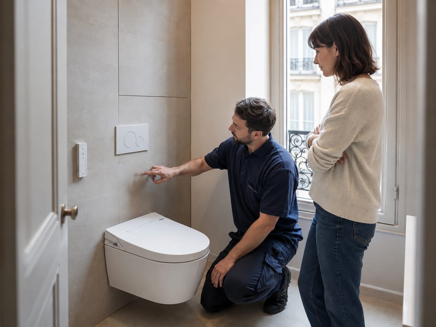 Installer un WC lavant en appartement : droits, contraintes et faisabilité