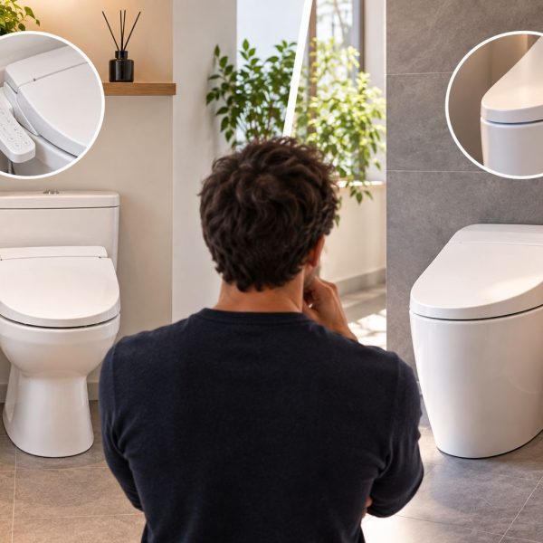 Abattant lavant ou WC japonais monobloc : lequel choisir selon vos toilettes