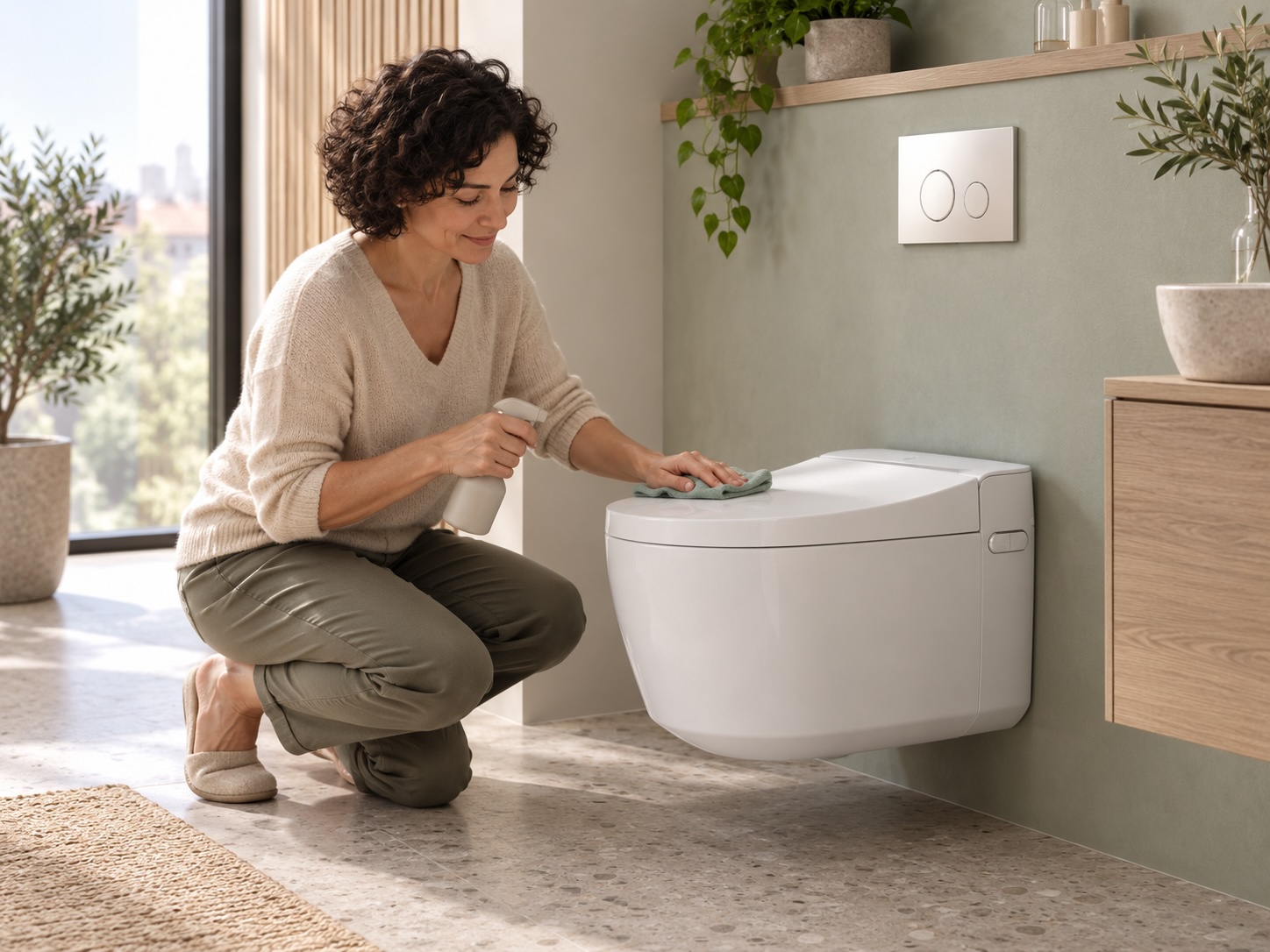 Entretien d’un WC lavant : calendrier simple et gestes essentiels