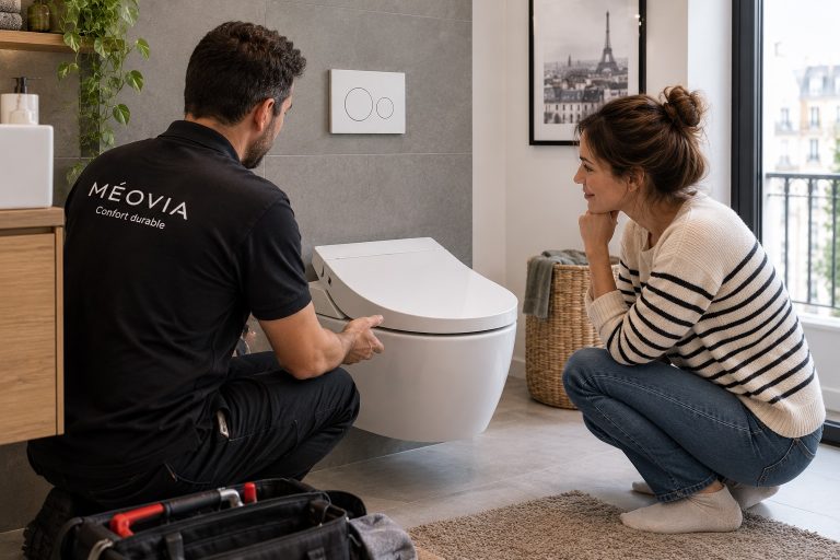 Faire installer un WC lavant en Île-de-France : bien choisir son interlocuteur